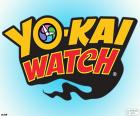 Логотип Время Йо-Кай японские аниме, который говорит жизни Натан, 11-летний мальчик